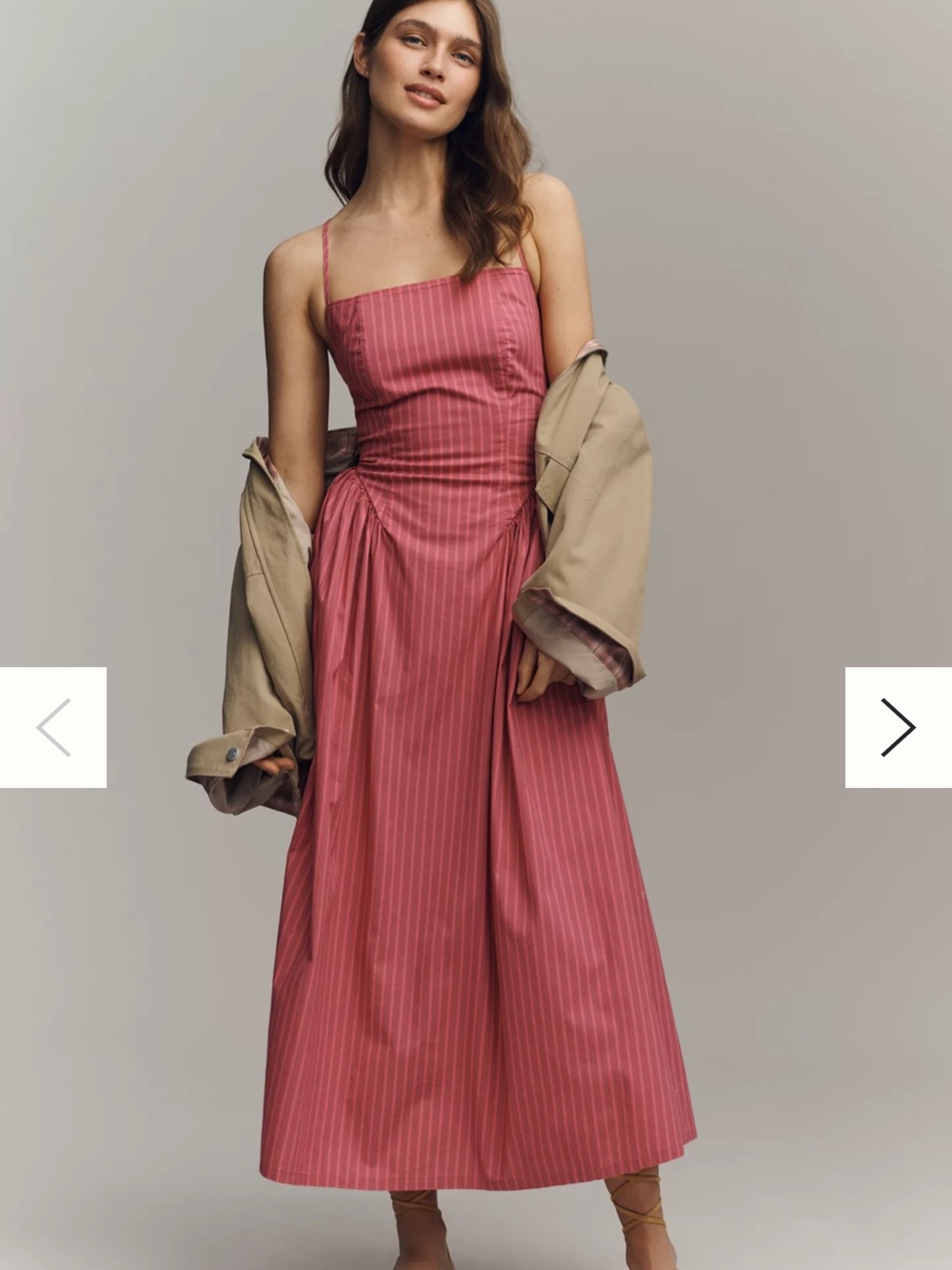 Pistola Sadee Square-Neck Maxi Dress
